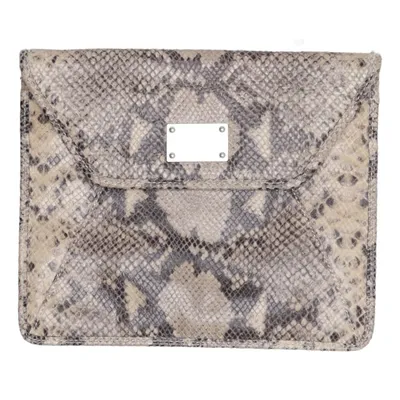Envelope bag (Beige, Gray) from Michael Kors