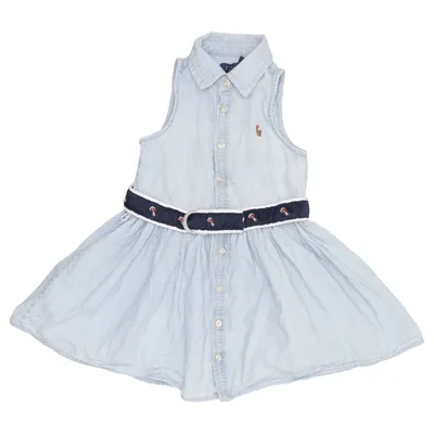 Kleid (Blau) von Polo Ralph Lauren Baumwolle