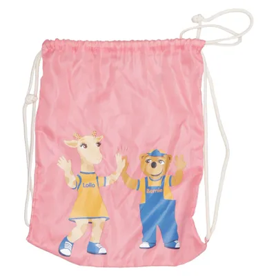 Sports bag (Pink, Multicolored) from Lollo & Bernie