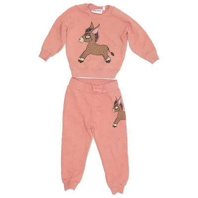 Set (Roze) van Mini Rodini Katoen