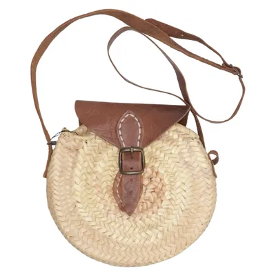 Sac à bandoulière (Beige, Marron)