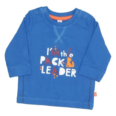 Lange mouwen shirt (Blauw, Oranje) van Babyface Katoen