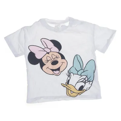 T-shirt (Wit, Roze, Meerkleurig) van H&M Katoen