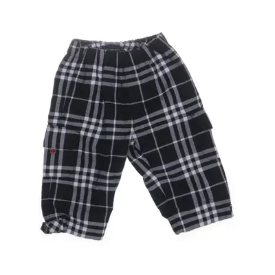 Cargo pants (Black, White) from Burberry Cotton, Polyester, Wool