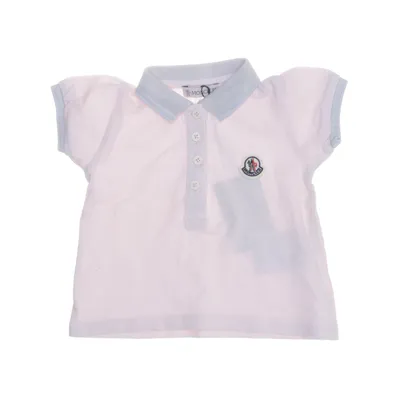 Polotrøje (Maglia Polo Manica Corta) fra Moncler Bomuld, Elastan
