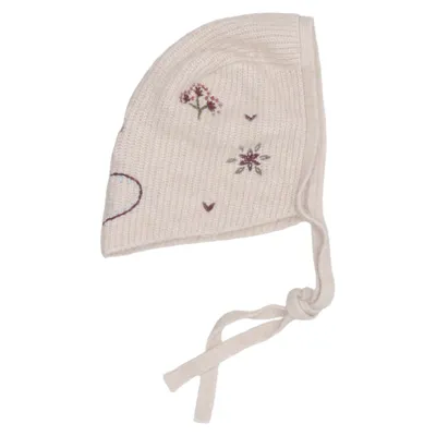 Bonnet de nuit (Beige, Multicolore) de Zara Laine d'alpaga, Élasthane, Polyamide