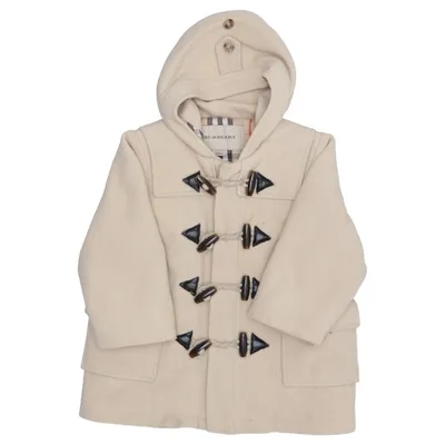 Duffle coat (Beige) from Burberry Cashmere, Cotton, Polyamide, Polyester, Wool