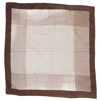 Kopftuch (Braun, Beige)