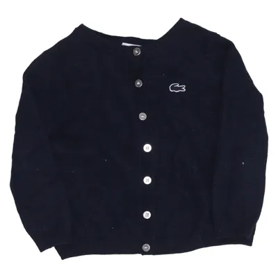Strickjacke (Blau) von Lacoste Kaschmir, Polyamid, Kaninchenpelz, Viskose, Wolle