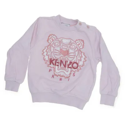 Collegetröja (Rosa) från Kenzo Kids Bomull, Elastan