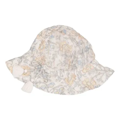 Buckethatt (Beige, Flerfärgad) från Louis Louise Bomull, Metallfiber