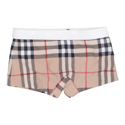 Zwembroek (Beige, Zwart, Wit) van Burberry Elastaan, Polyamide