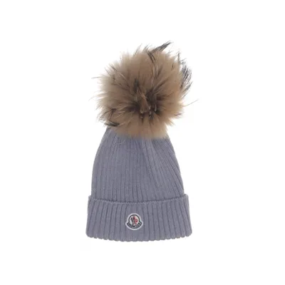 Pompon muts (Grijs) van Moncler