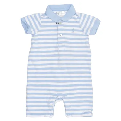 Rompers (Blue, White) from Ralph Lauren Cotton