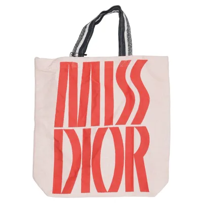 Canvas tas (Miss Dior) van Christian Dior Parfums