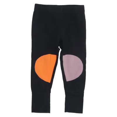 Leggings (Sort) fra Papu Elastan, Økologisk bomuld