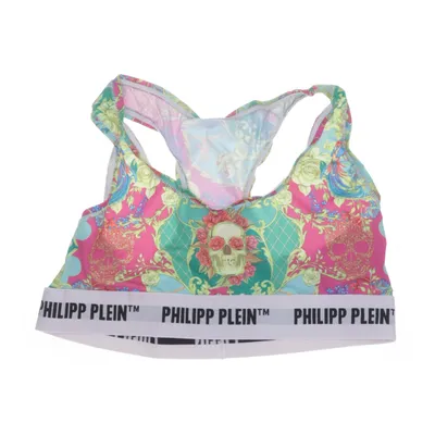 Sport-BH (Grön, Flerfärgad) från Philipp Plein Elastan, Polyester