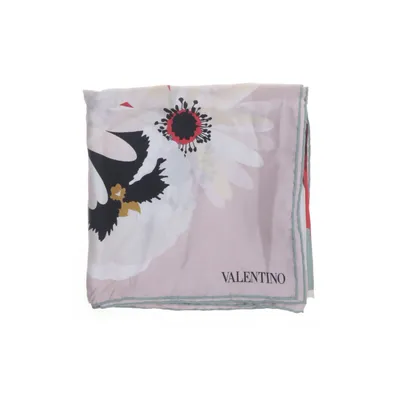 Shawl (Pink, Multicolored) from Valentino Silk