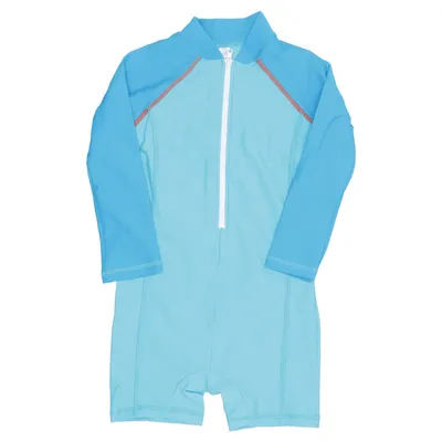 Vêtements UV (Bleu) de Warp Élasthane, Polyamide, Polyester