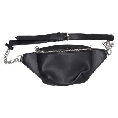 Waist bag (Black) from Bershka Accessories Polyester