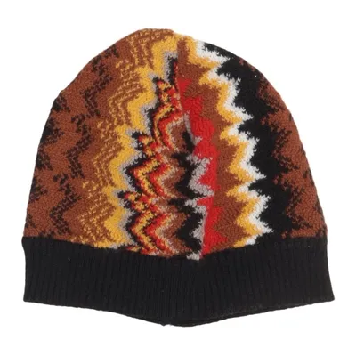 Beaniehue (Brun, Flerfarvet) fra Missoni Akryl, Uld