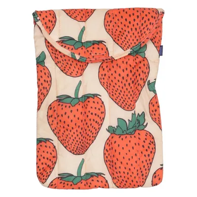 Sac d'ordinateur (Beige, Rouge, Vert) de Baggu