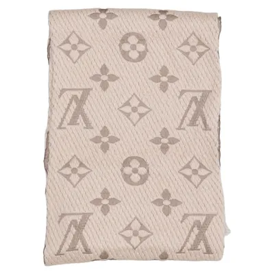 Écharpe (Beige) de Louis Vuitton Soie, Laine