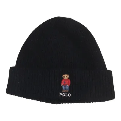 Bonnet (Noir) de Polo Ralph Lauren Acrylique, Polyamide, Laine