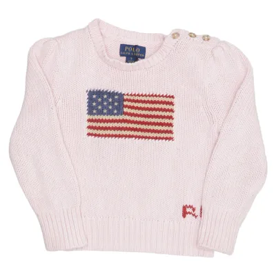 Pull-over (Rose, Multicolore) de Polo Ralph Lauren Coton
