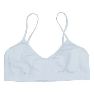 Bralette (Blue) from Silver Elastane, Polyamide