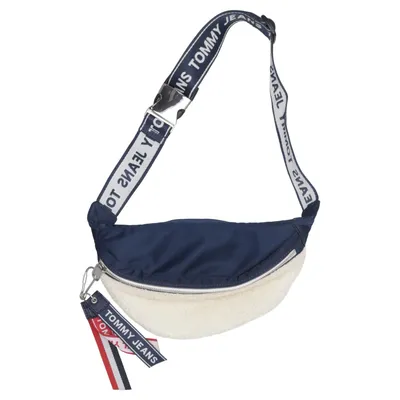 Sac-banane (Bleu, Beige) de Tommy Hilfiger Jeans Acrylique, Polyester, Polyuréthane