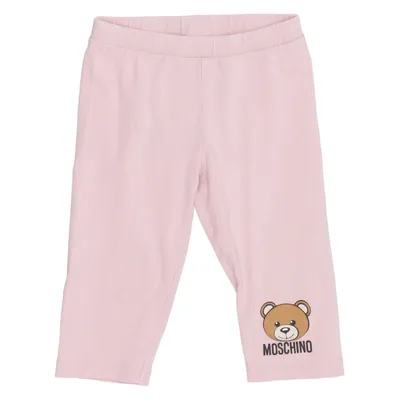 Leggings (Rosa) från Moschino Baby Bomull, Elastan