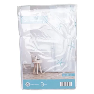 Shower curtain (White, Blue, Gray) from Wenko Polyester