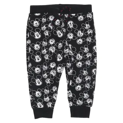 Sweatpants (Black, White) from Disney by Primark Cotton, Polyester