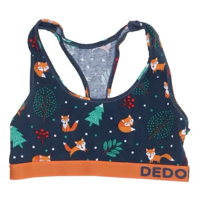 Sports bra (Blue, Orange, Multicolored) from Dedoles Cotton, Elastane