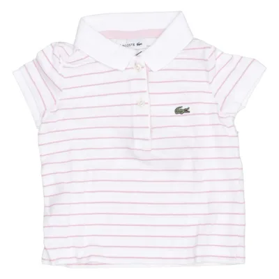 Polo (Blanc, Rose) de Lacoste Coton