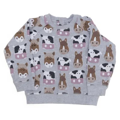 Sweatshirt (SWEATSHIRT) van Stella McCartney Katoen, Elastaan