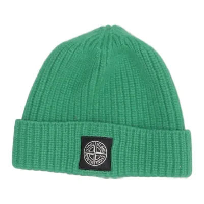 Beaniehue (Grøn) fra Stone Island Uld