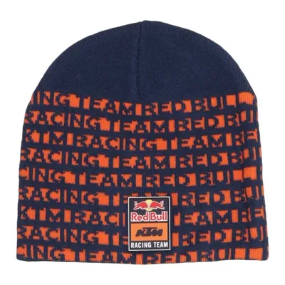 Beanie (Blauw, Oranje) van KTM Acryl, Elastaan