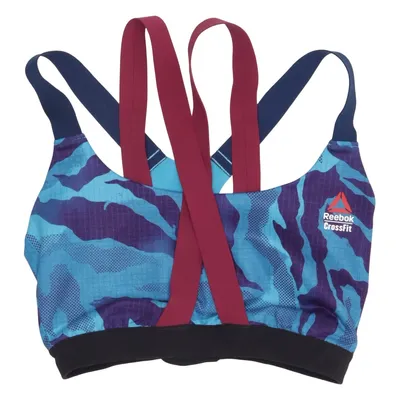Sports bra (Blue, Purple, Multicolored) from Reebok Crossfit