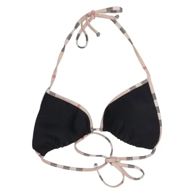 Bikinioberteil (Schwarz, Beige) von Burberry Brit