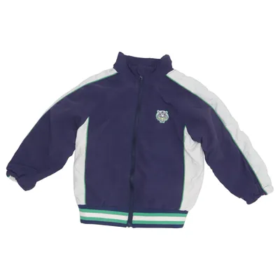 Jacket (Purple, White) from Kenzo Kids Cotton, Elastane, Polyester