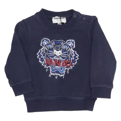 Sweatshirt (Bleu) de Kenzo Kids Coton, Élasthane