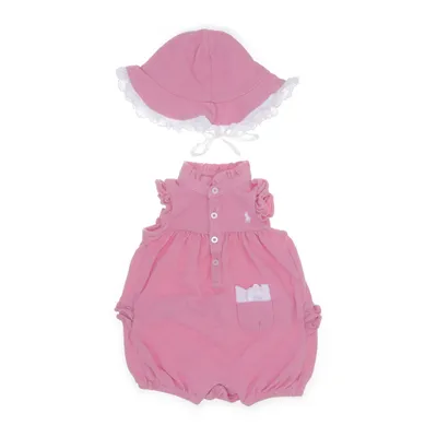 Barboteuse (Rose) de Ralph Lauren Coton