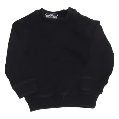 Sweatshirt (Zwart) van Moschino Baby Katoen, Elastaan