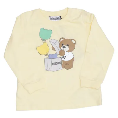 Långärmad t-shirt (MSK02F) från Moschino Baby Bomull