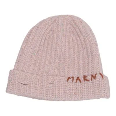 Beanie (Pink, Multicolored) from Marni Wool