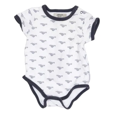 Romper (Wit, Blauw) van Armani Baby Katoen
