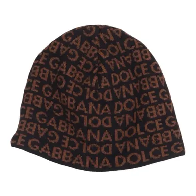 Beanie (Zwart, Bruin) van Dolce & Gabbana