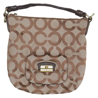 Axelremsväska (Brun, Beige) från Coach